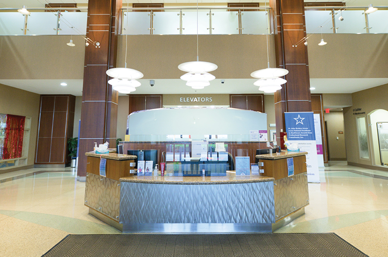 Lobby entrance