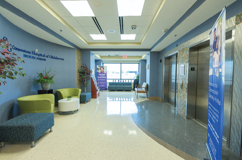 Third floor lobby