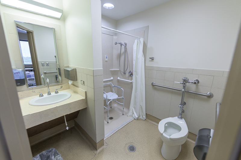 Patient restroom