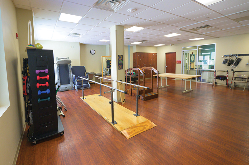 Rehabilitation gym